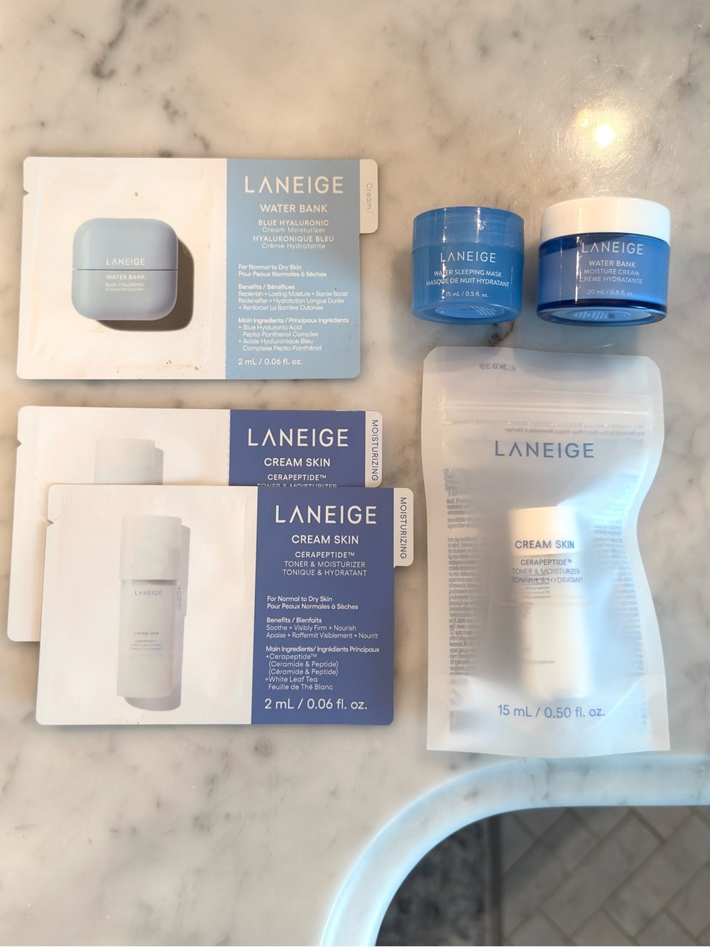 NEW LANEIGE Skincare Travel Set